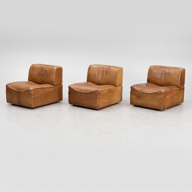 A 5-piece modular sofa, De Sede, Switzerland, 1970s.