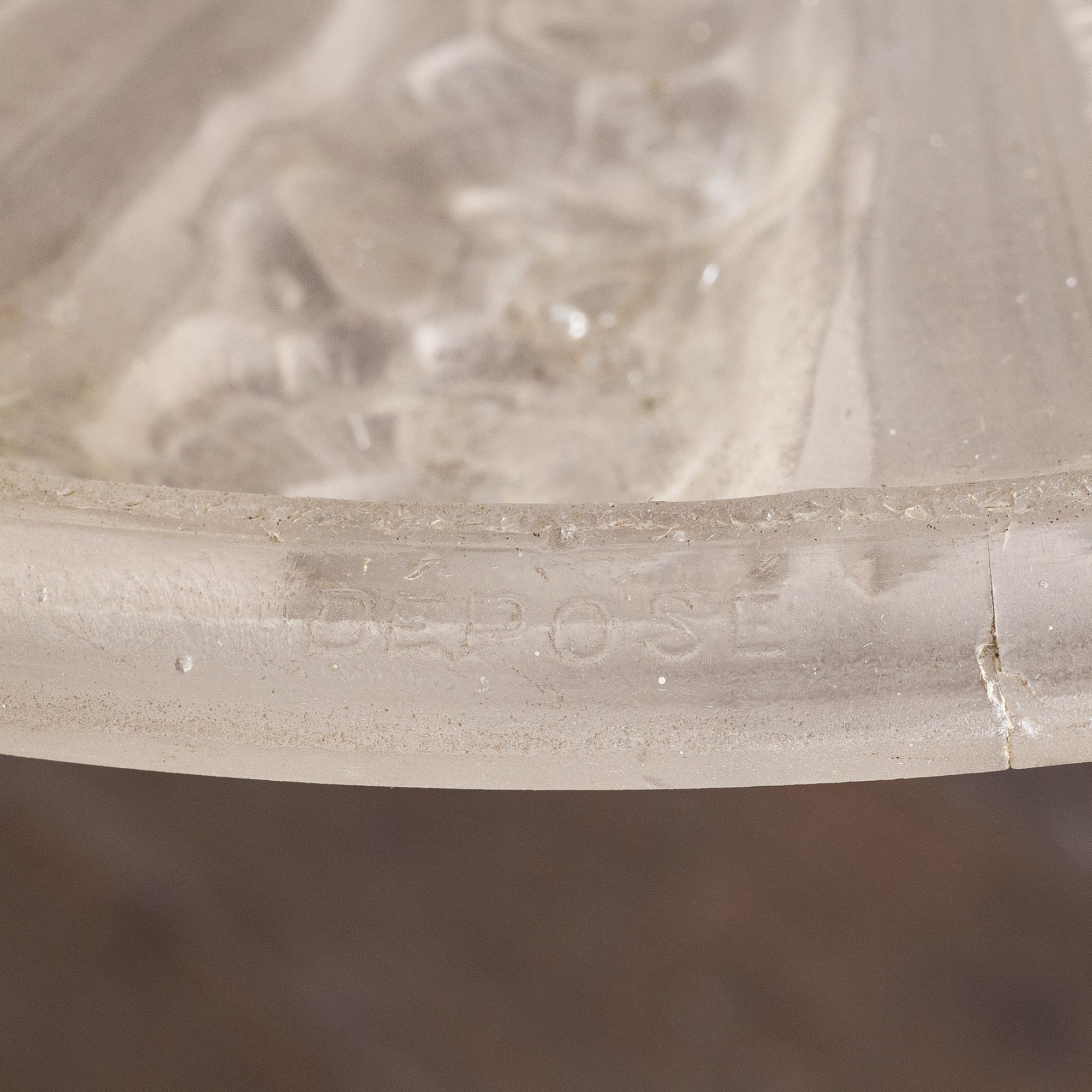 An Art Deco ceiling lamp, France, 1920s.