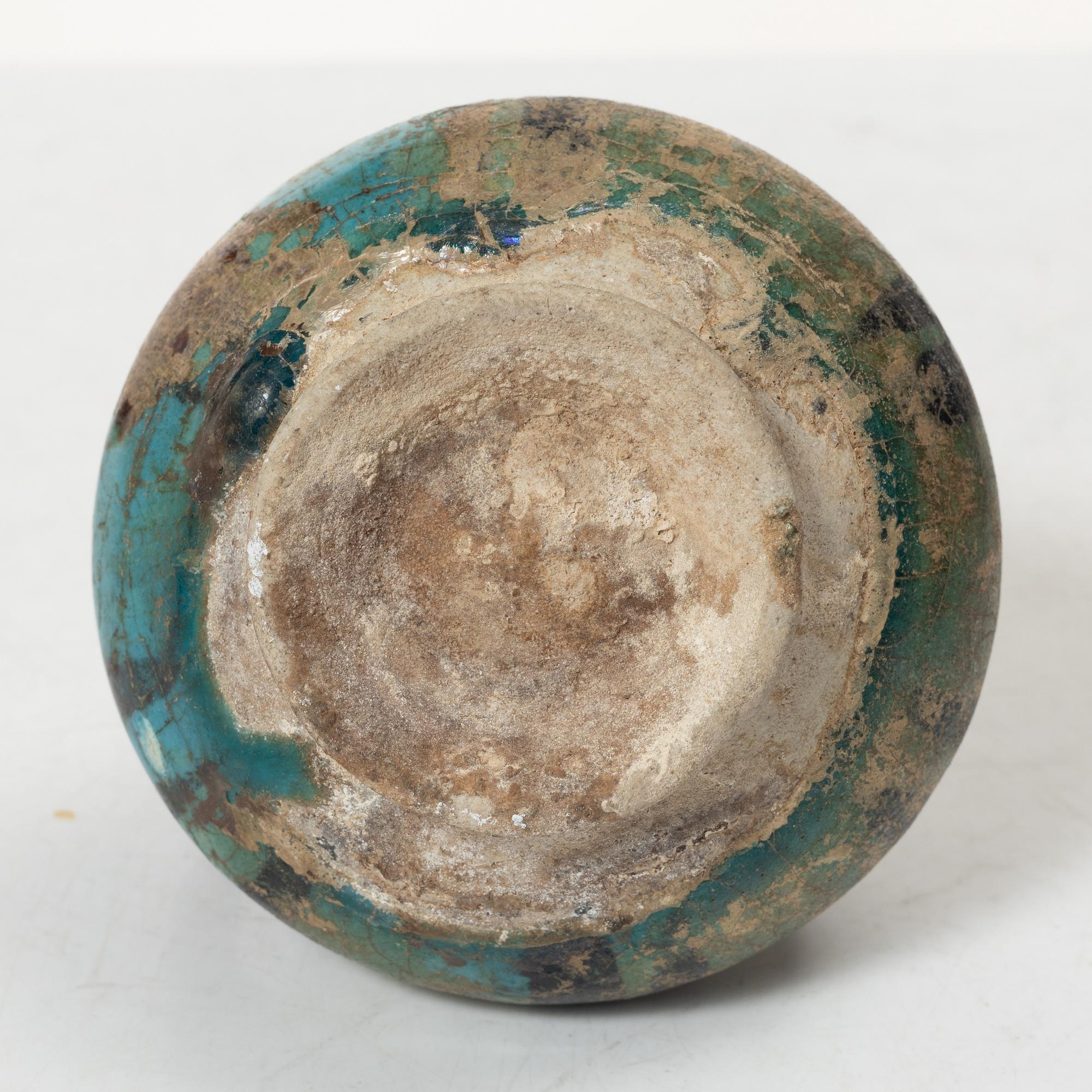 kärl, lergods, Keshan, centrala Persien, 1200-tal.