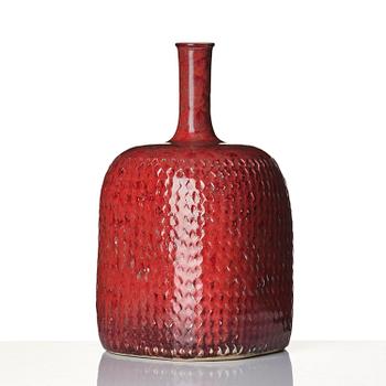 Stig Lindberg, a stoneware vase, Gustavsberg Studio, Sweden 1972.