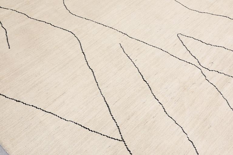 A Moroccan carpet, 335 x 258 cm.