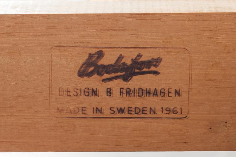 MATSALSMÖBLEMANG, 5 delar, Bertil Fridhagen, Bodafors, 1960-tal.