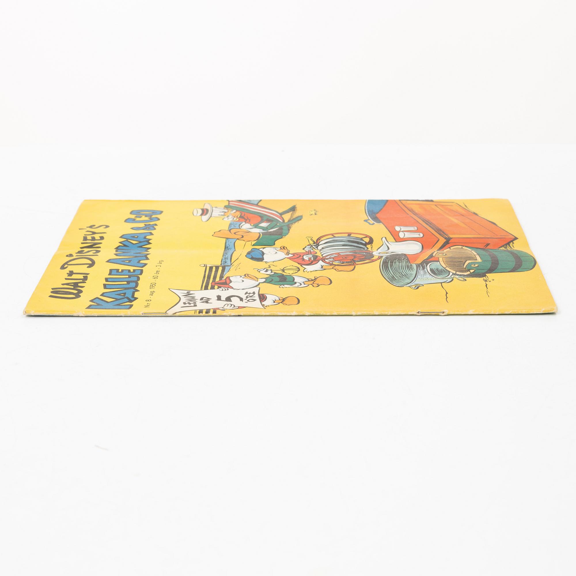 Comic book, “Kalle Anka & Co”, No. 8, 1950.