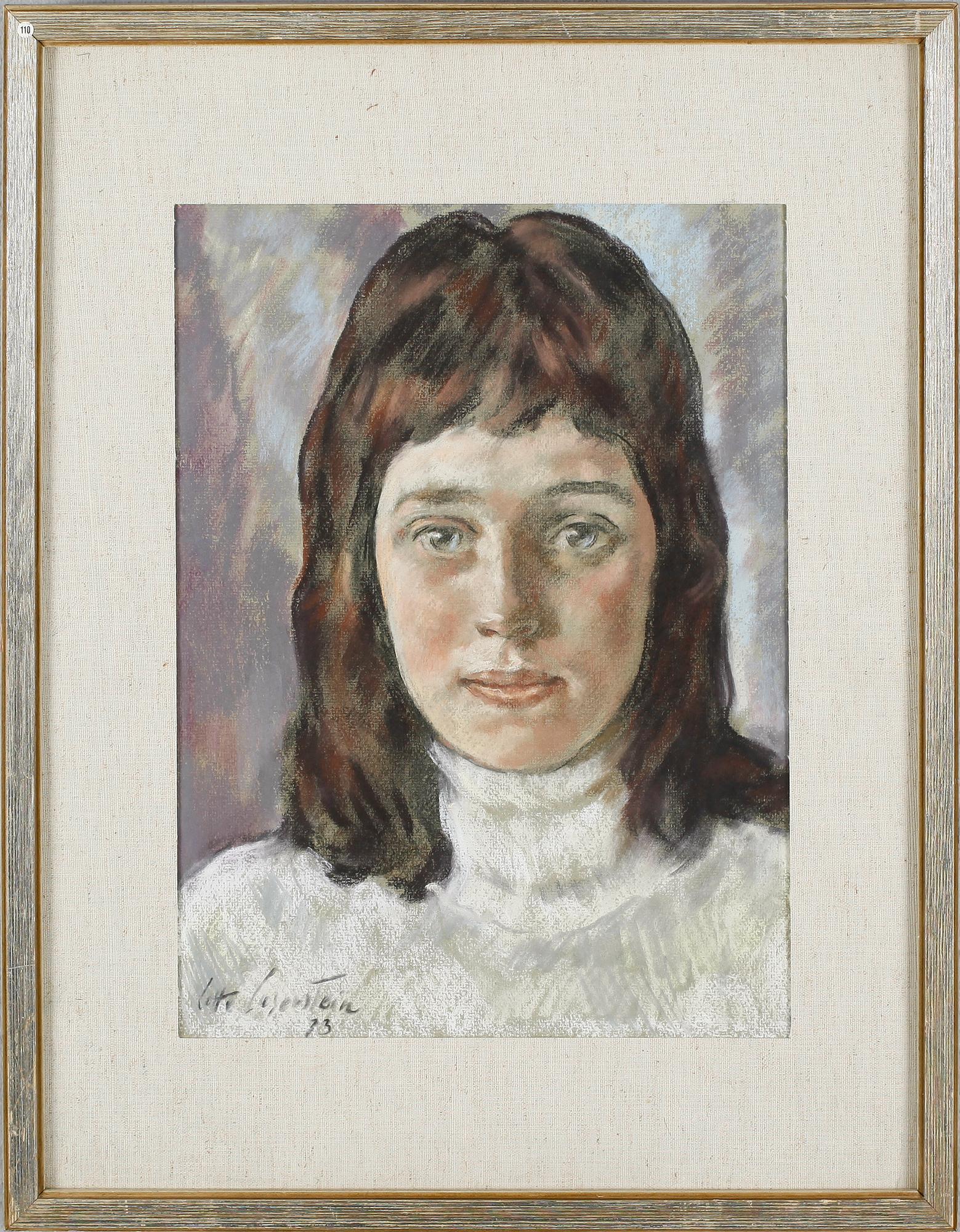 LOTTE LASERSTEIN, pastell, signerad -73.