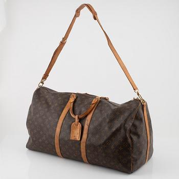 Louis Vuitton, a monogram 'Keepall 60 Bandoulière' Weekendbag, 1992.