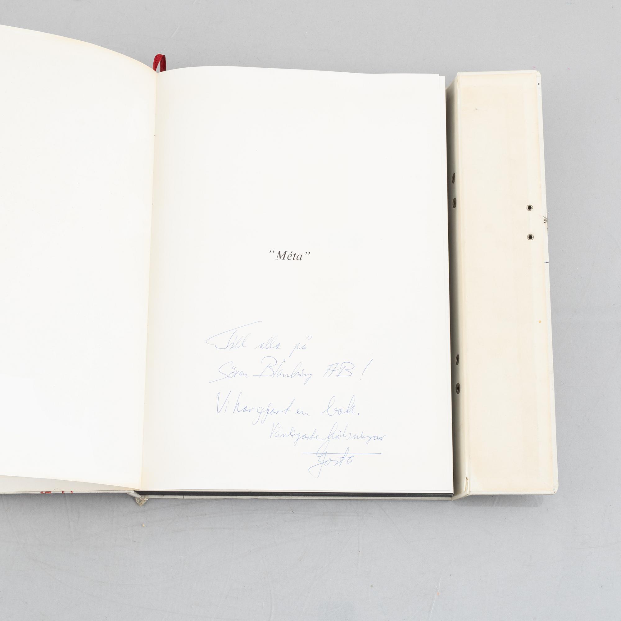 Jean Tinguely, after, "Méta" book, by K.G. Pontus Hultén. Moderna Museet, Stockholm,  1972.