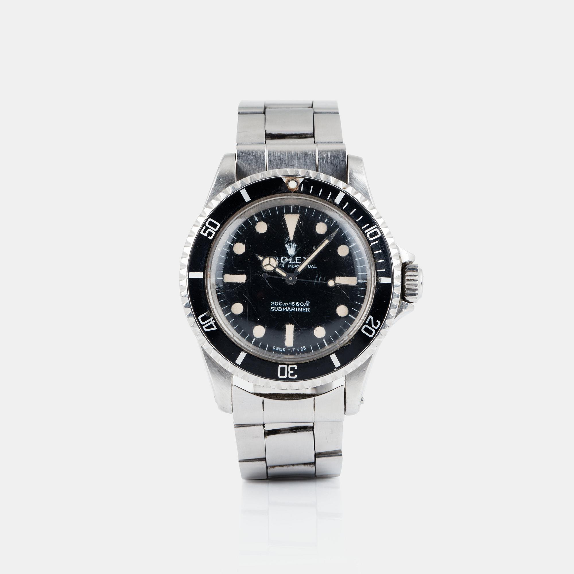 ROLEX, Submariner, "Meters first".