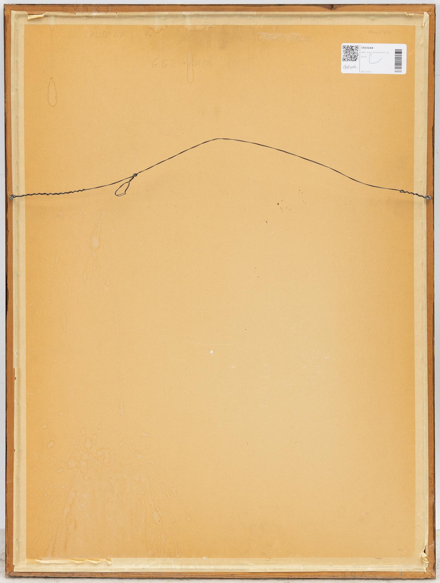 Allen Jones, Komposition.