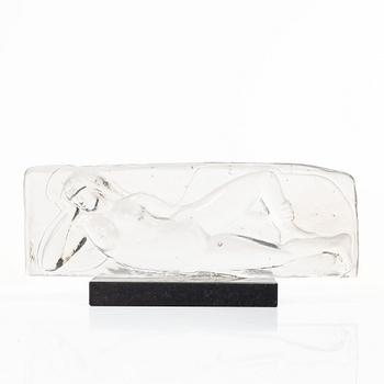 Erik Höglund, Sculpture, glass, signed and numbered 23/100.
