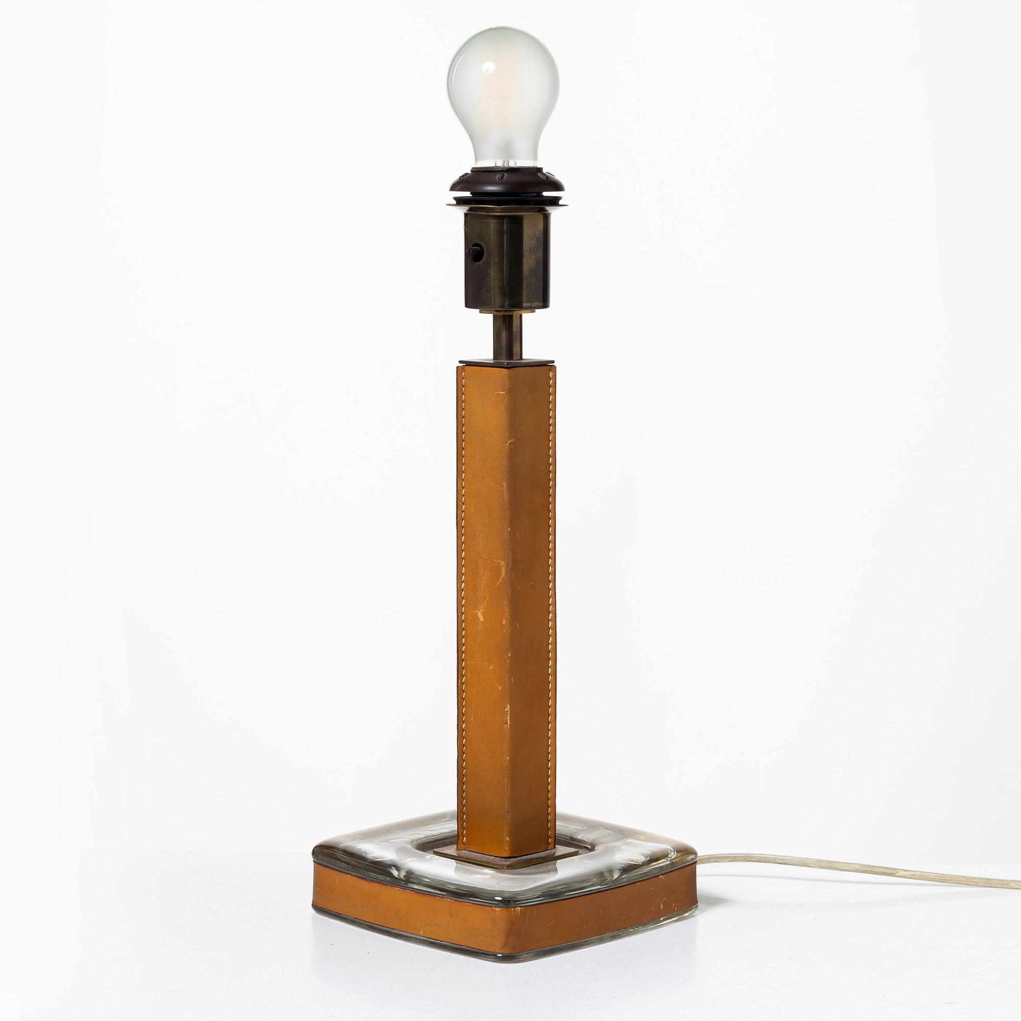 Uno Westerberg, bordslampa, modell 15773, Arvid Böhlmarks Lampfabrik, 1960-tal.
