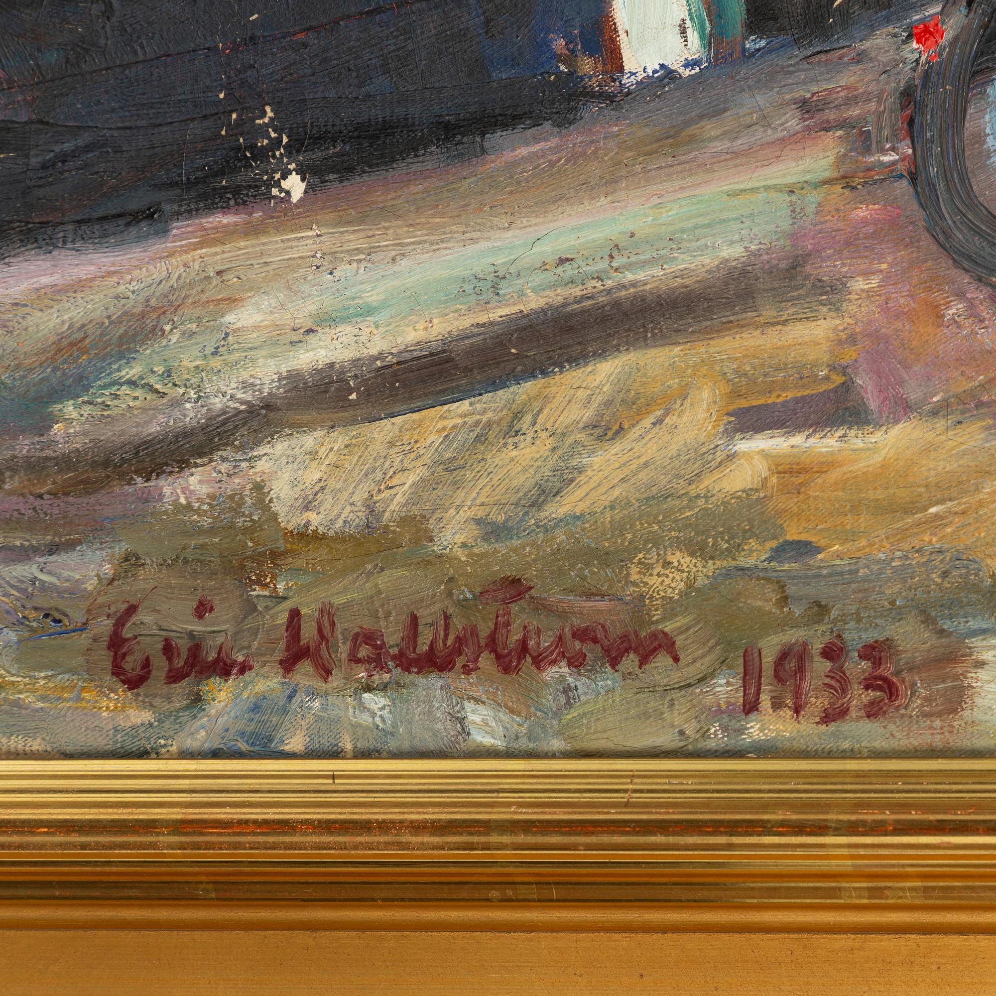 Eric Hallström, "Huvudstabron".