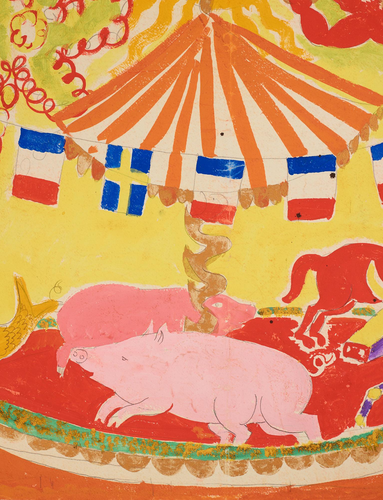 Isaac Grünewald, "Balett - La Licorne".
