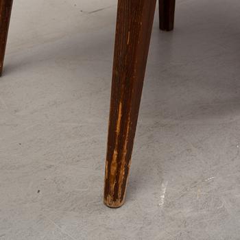 A set of four pine chairs, 1930's-40's.