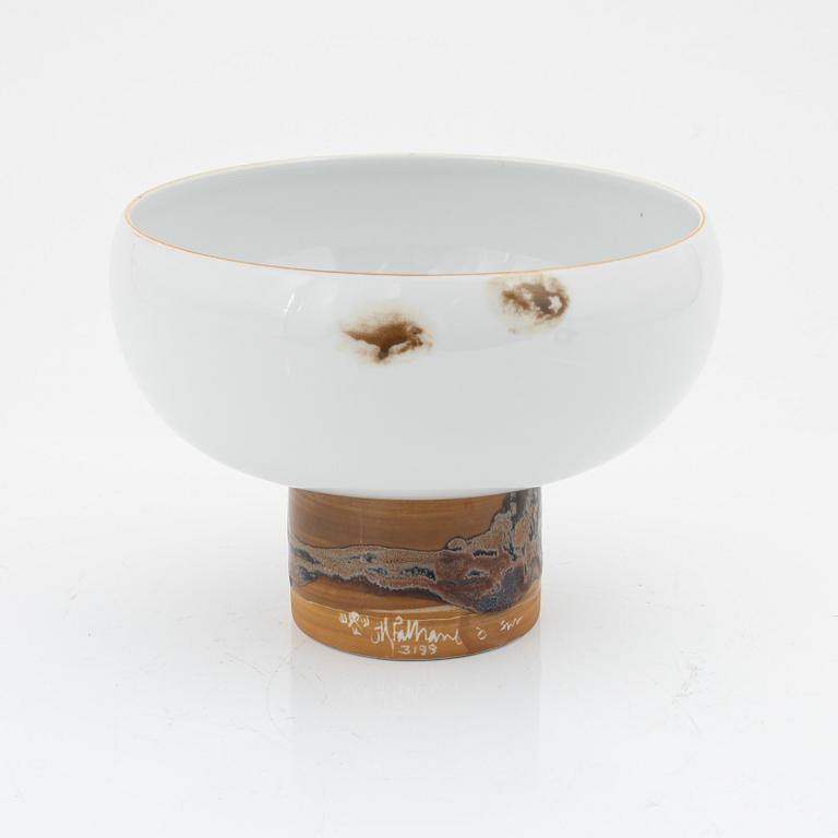 Carl-Harry Stålhane, a unique stoneware bowl, Rörstrand.