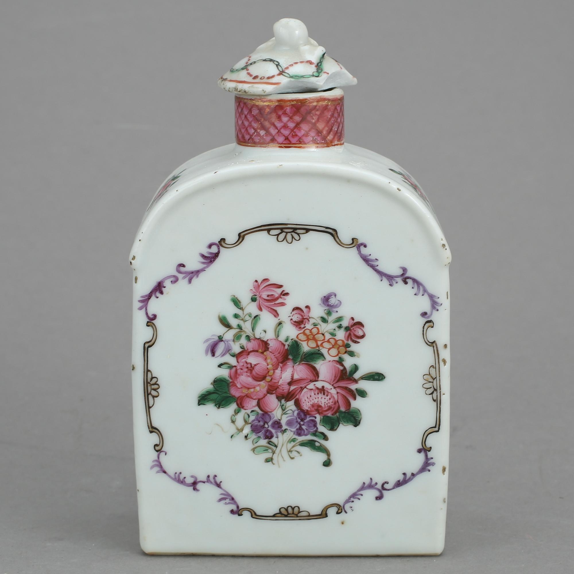 TEDOSA, porslin, Qingdynastin Qianlong 1736-95.