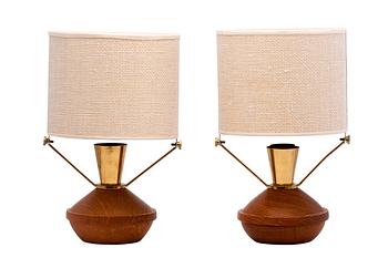 349. Bertel Gardberg, TABLE LAMPS, A PAIR.