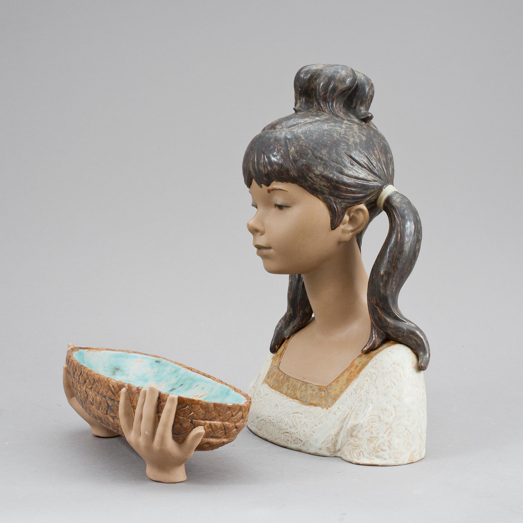 FIGUR, porslin, Lladro, 1900-talets andra hälft.