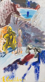 Erland Cullberg, Figures by the Sea.