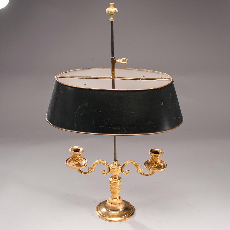 BOUILLOTTE LAMPA, Frankrike / Ryssland 1800-talets början.