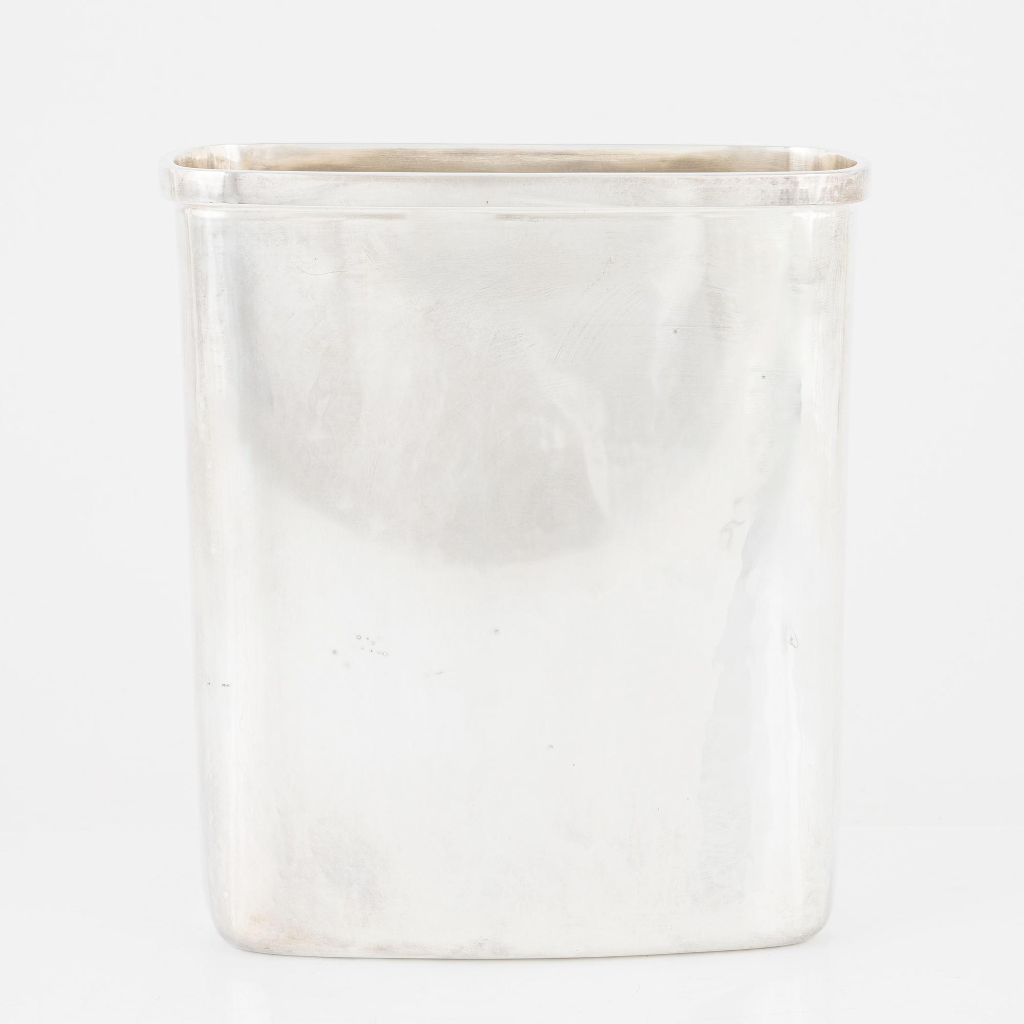 Eric Löfman, vas, sterlingsilver, KG Markströms, Uppsala 1964.