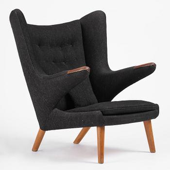 Hans J. Wegner, fåtölj, "Bamse", AP-stolen, Danmark, 1950-60-tal.