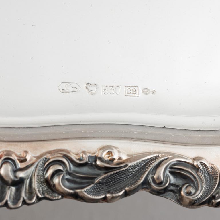 A silver tray, Kultakeskus, Hämeenlinna, Finland 1980.