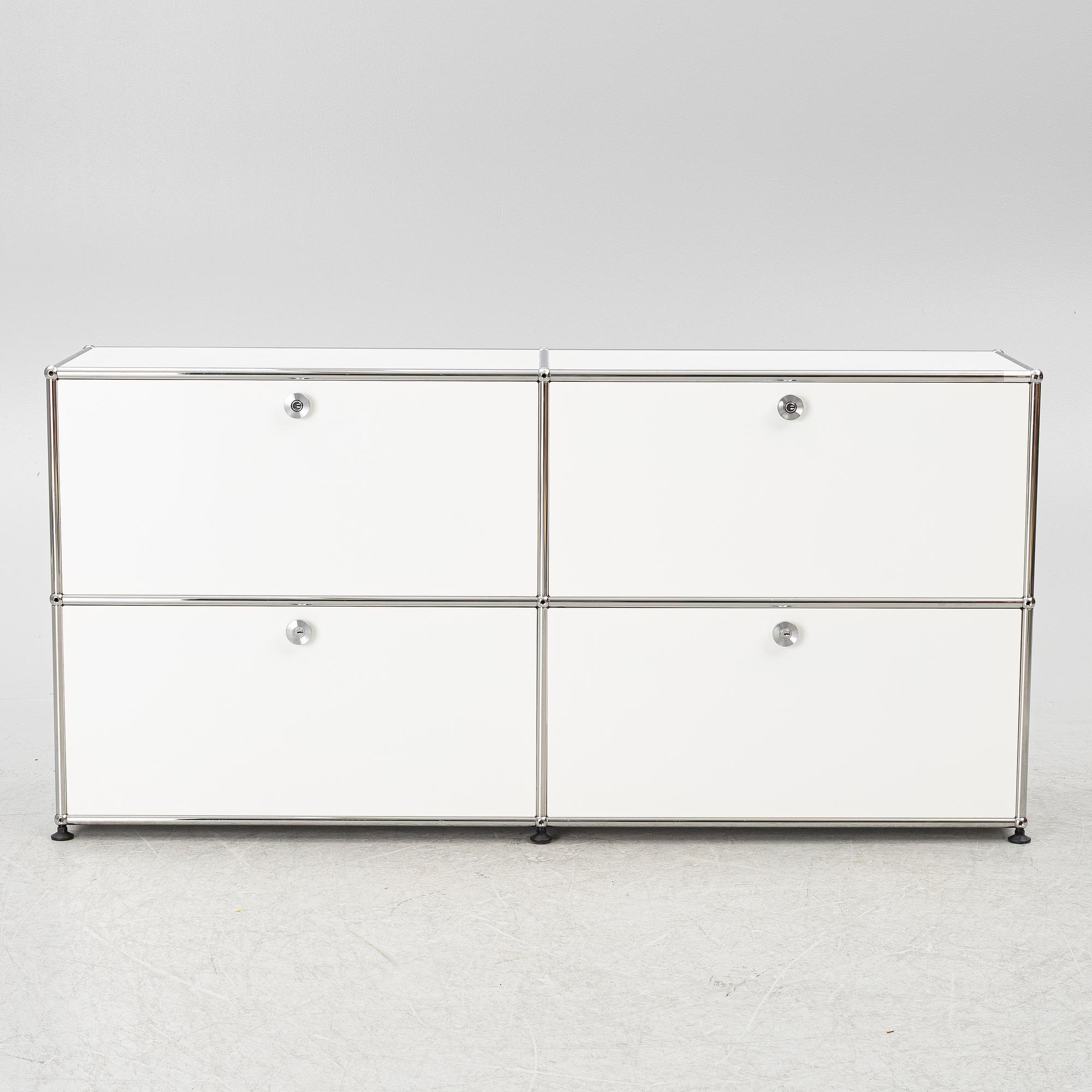 Fritz Haller & Paul Schärer, sideboard "E2", USM Haller, 2000-tal.