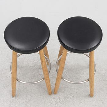 Hans J Wegner, barpallar, ett par, Carl Hansen & Son.