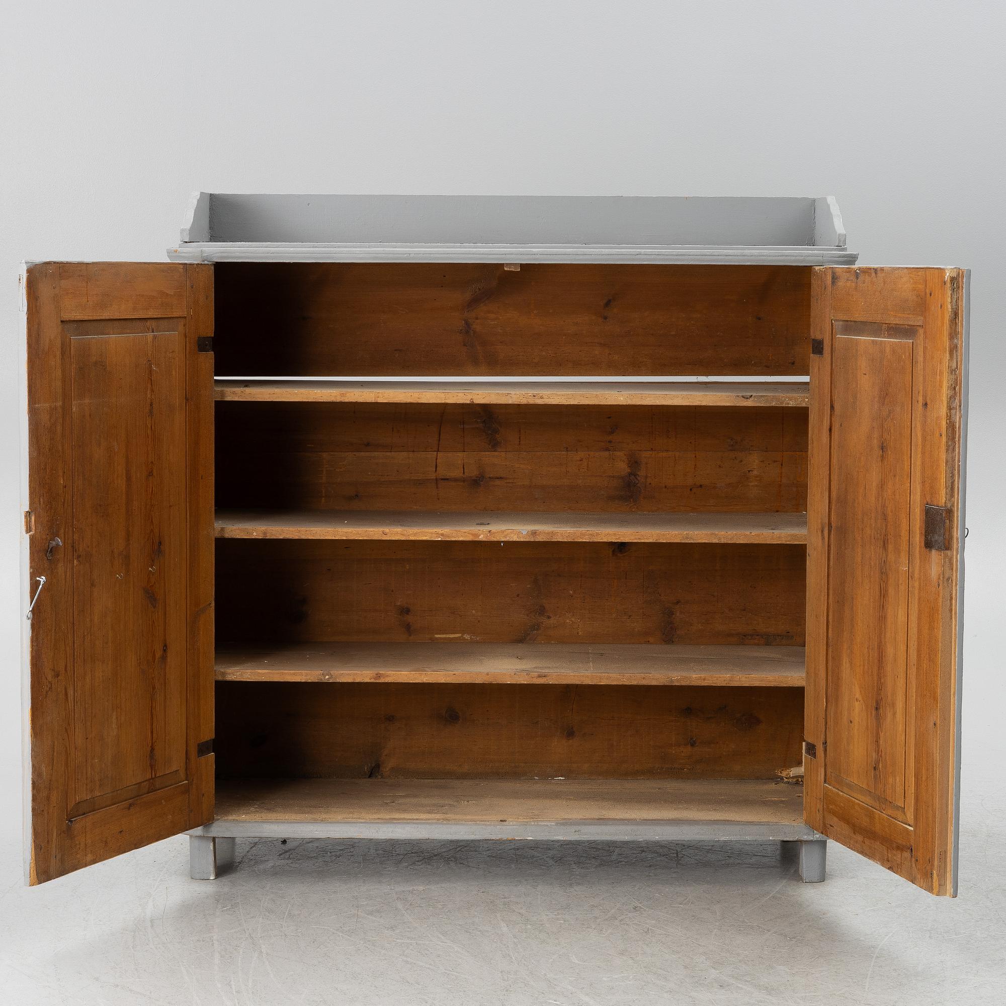 A 19th century sideboard.