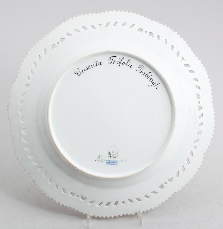 TALLRIK, porslin, Flora Danica, Royal Copenhagen.