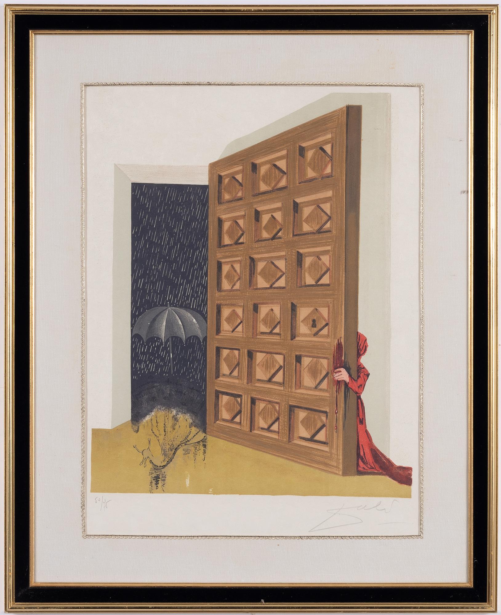 Salvador Dalí, "The will o' the wisps are in town" from: HC Andersen's tales.