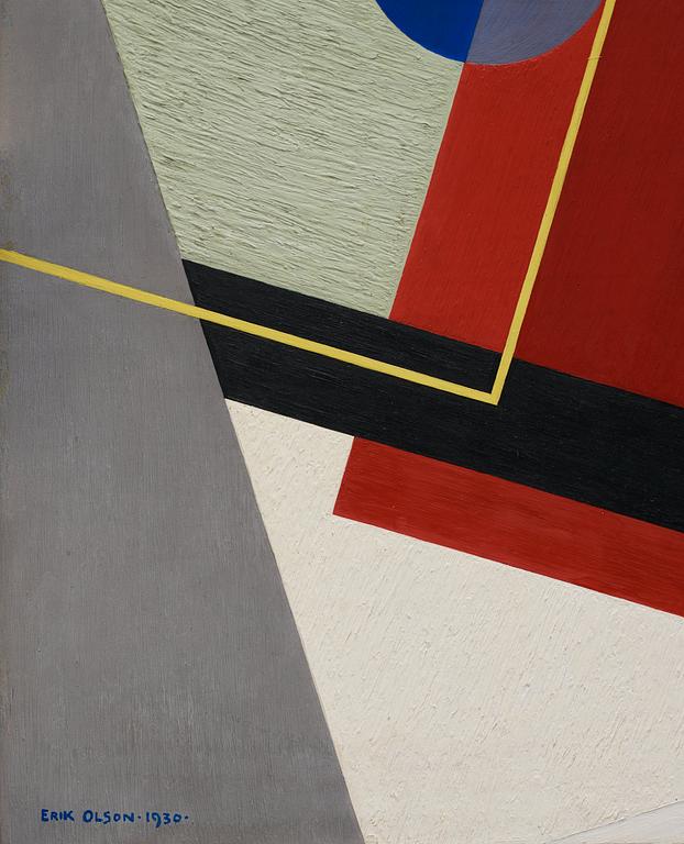 Erik Olson, ”Carré Rouge (Röd kvadrat)".