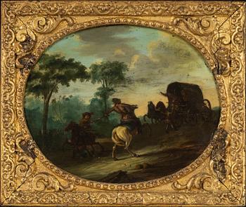 Philips Wouwerman, hans art, olja på pannå,