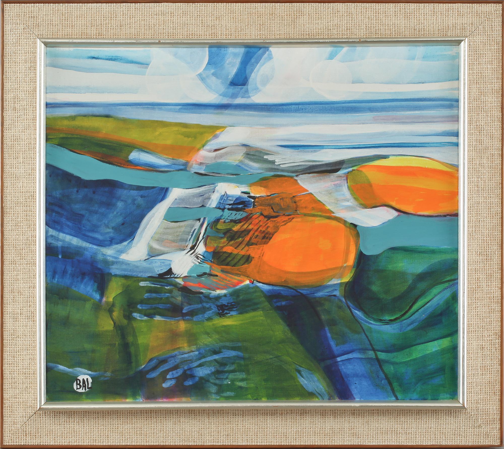 BENGT ARNE LINDEROS (BAL), olja på duk, monogramsignerad.