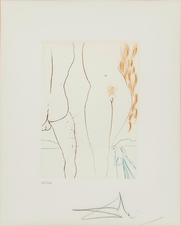 Salvador Dalí, “Le diable en Enfer” from “Le Décameron”.