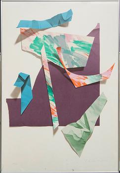 Yrjö Edelmann, a signed colour lithograph, 39/150.