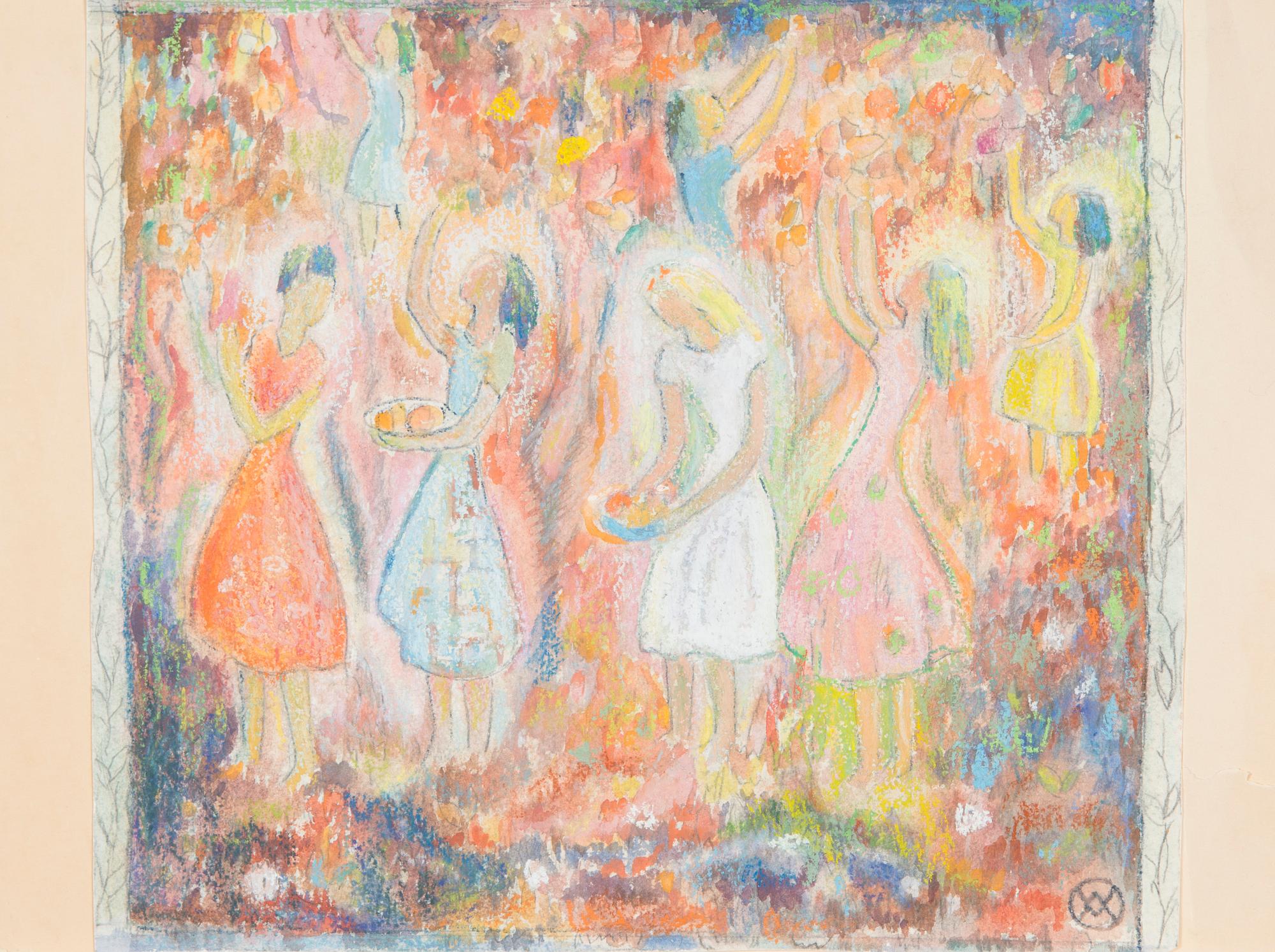 Margareta Ahlstedt-Willandt, 'The apple pickers'.