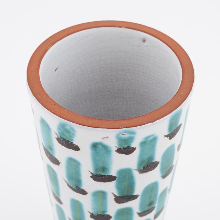 Stig Lindberg, a faience vase from Gustavsbergs Studio.