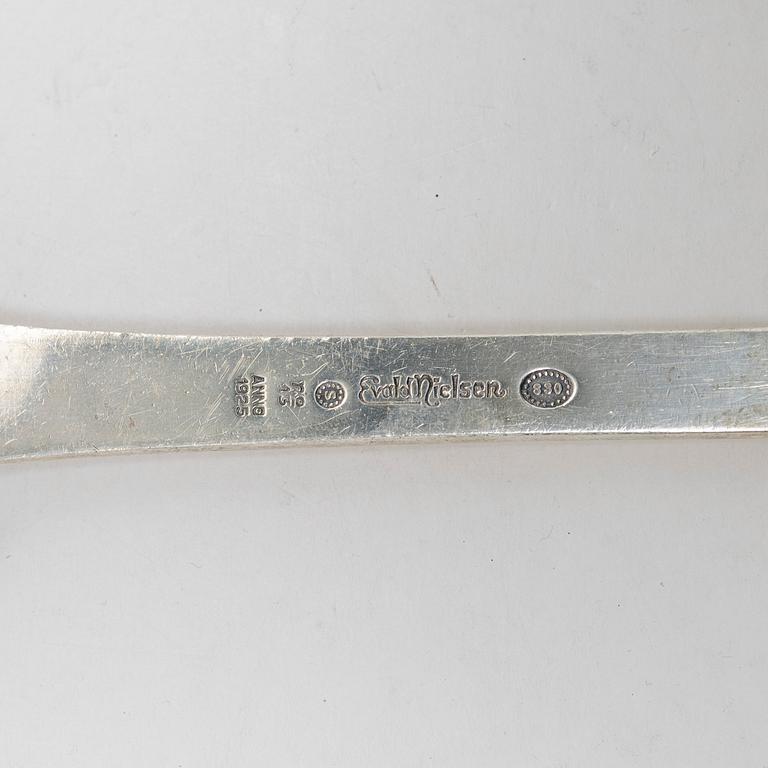 Evald Nielsen, Ragusked, silver, Danmark 1925.
