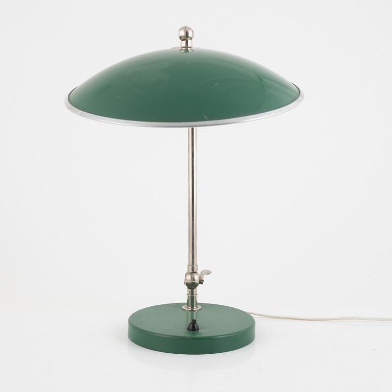 Harald Notini, bordslampa, modell "15266", Arvid Böhlmarks Lampfabrik, 1940-tal.