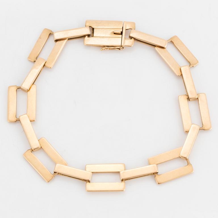 CLAËS E. GIERTTA, armband, 18K guld, Stockholm, 1962. 18K guld.