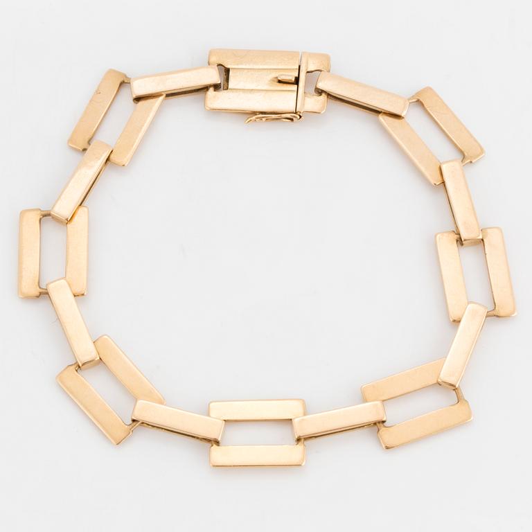 CLAËS E. GIERTTA, an 18K gold bracelet from Stockholm, 1962.