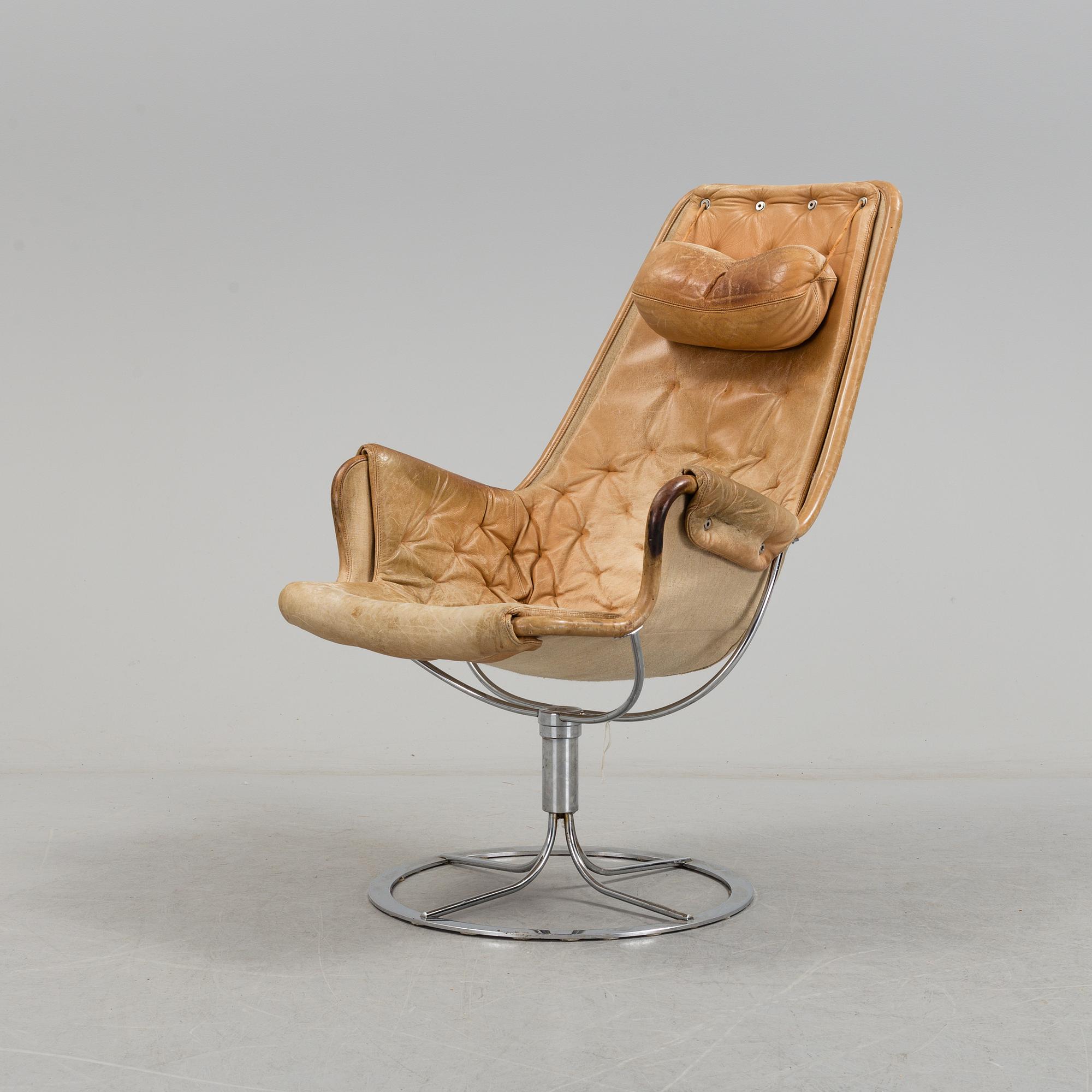 BRUNO MATHSSON, fåtölj, "Jetson", Dux.