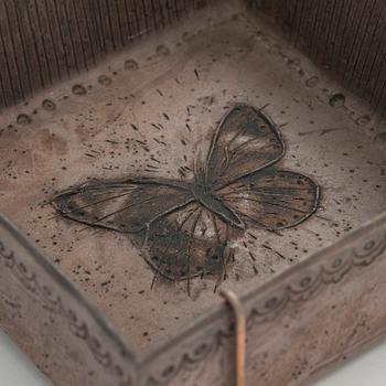 Rut Bryk, a stoneware wall relief, signed BRYK.