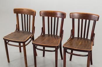 3 BENTWOOD CHAIRS SECOND HALF OF 20TH CENTURY,