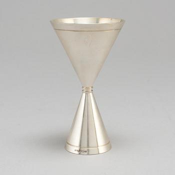 BRÖLLOPSBÄGARE, design Helge Lindgren, silver, K Andersson, Stockholm 1943.