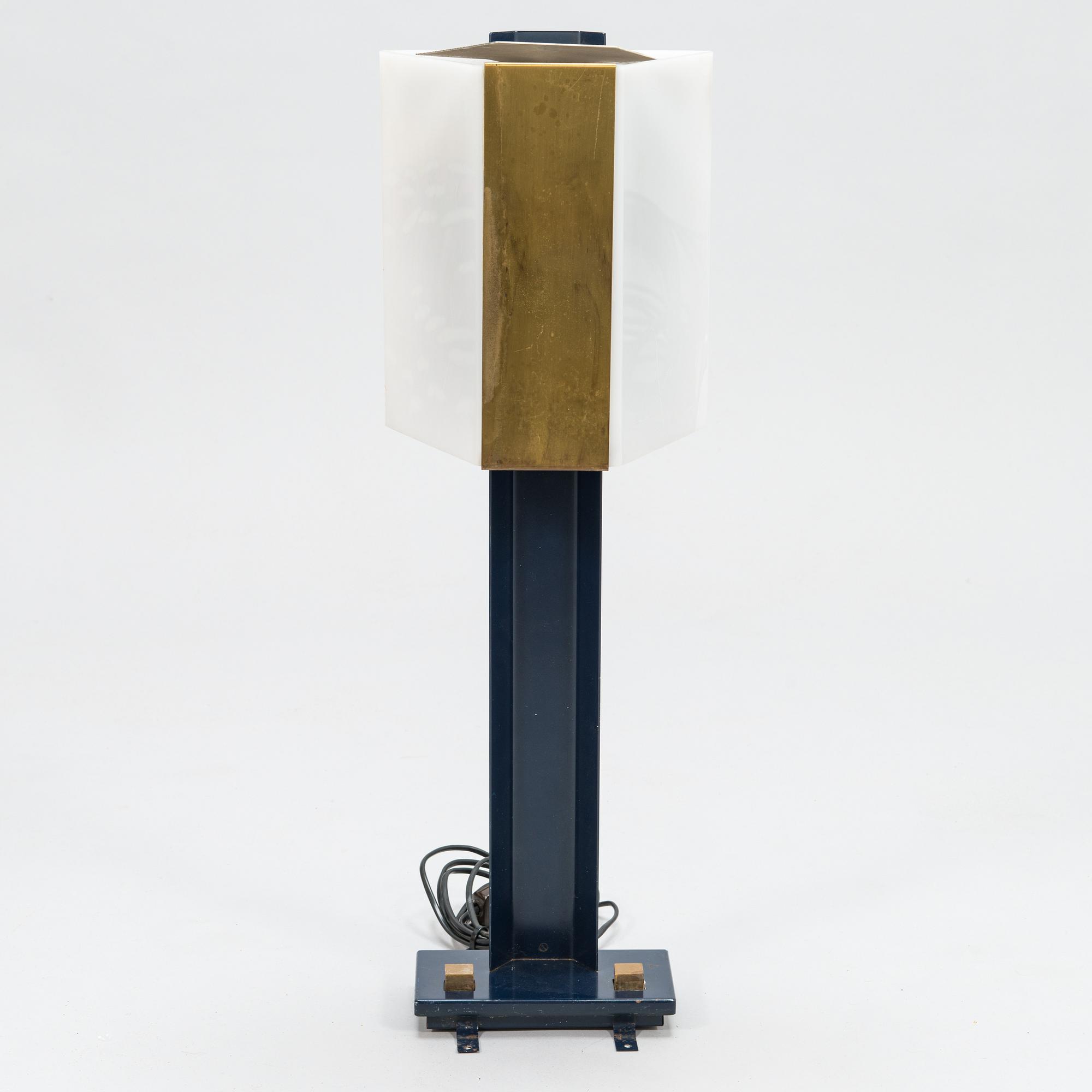 Lars-Gunnar Nordström, bordslampa, Metallimestarit 1970-tal.