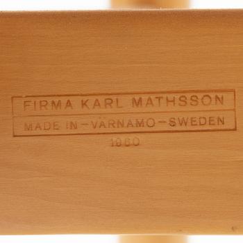 Bruno Mathsson, a coffee table, Firma Karl Mathsson, Värnamo.