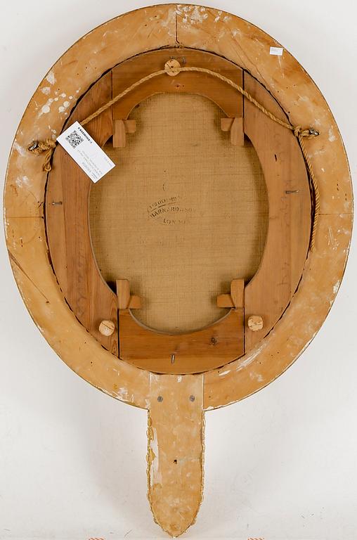 OKÄND KONSTNÄR, olja på duk, ej signerad, 1800-tal.