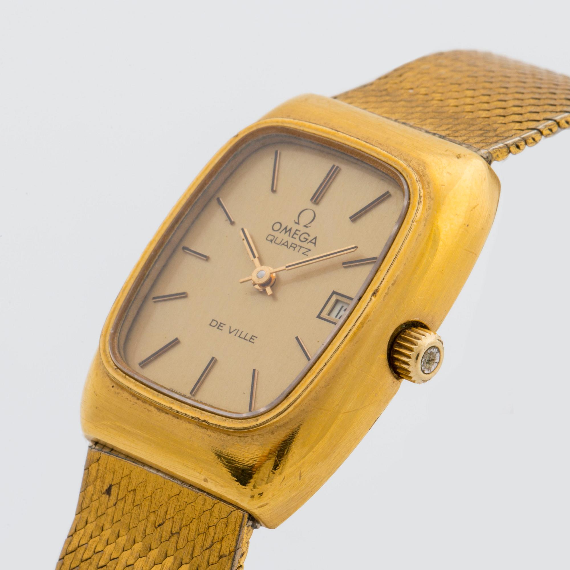 OMEGA, De Ville, armbandsur, 25 x 32 mm,